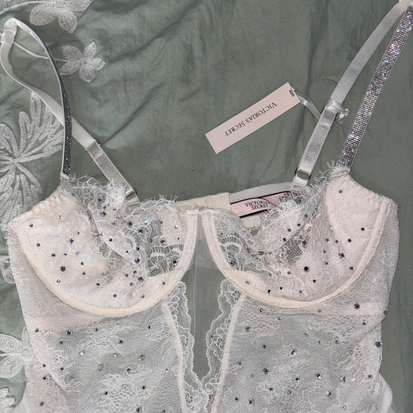 Shine strap bling body suit - Picture 3 of 4